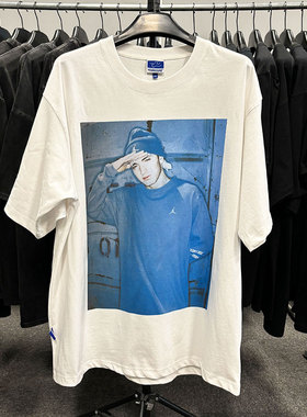 埃米纳姆Eminem嘻哈潮流hippop重磅T恤街头滑板oversize穿搭短袖