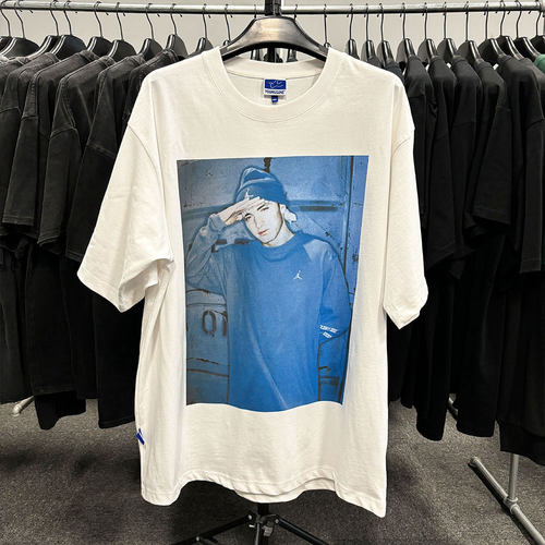 埃米纳姆Eminem嘻哈潮流hippop重磅T恤街头滑板oversize穿搭短袖