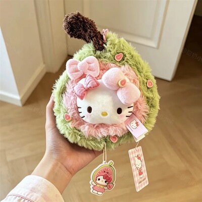 正版HelloKitty芭乐少女粉kt猫可爱包包挂件摆件送女友生日礼物