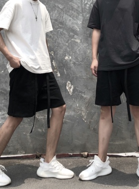 SPNNX FOG主线6th欧美高街宽松飘带休闲武士运动五分中短裤男女潮