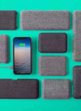 美国Nimble带USB双充电位无线快充环保材质制作适用苹果三星华为