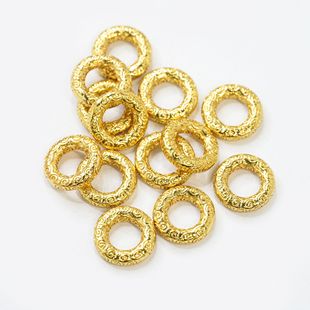 WT0286 18k金祥云隔圈盘缠手链手串DIY配件不脱模 店铺专属