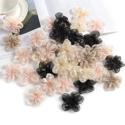 纱花家居婚庆欧根纱diy手工