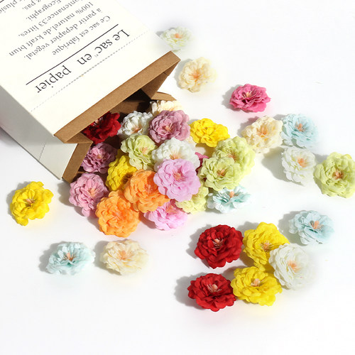 绢花小雏菊古风发饰发簪发梳饰品