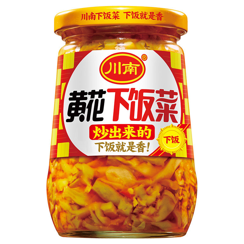 川南335g黄花下饭菜瓶装榨菜四川特产泡咸菜下饭菜香辣爽口开味菜,水产肉类/新鲜蔬果/熟食,腌制/榨菜/泡菜,淘宝优惠券,粉丝福利购,淘宝优惠卷