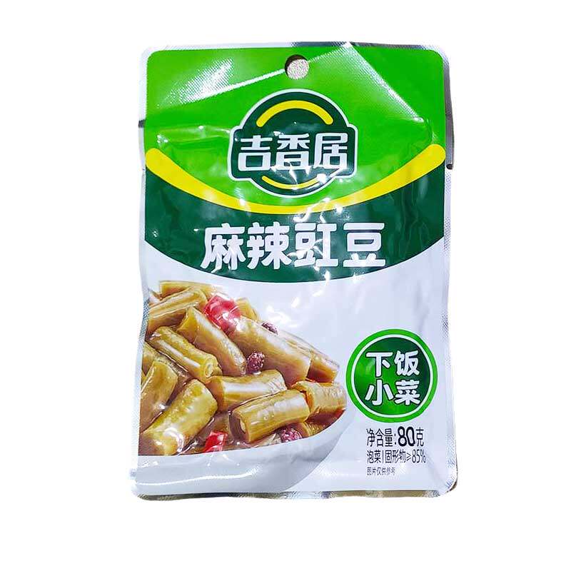 吉香居80g麻辣豇豆下饭菜
