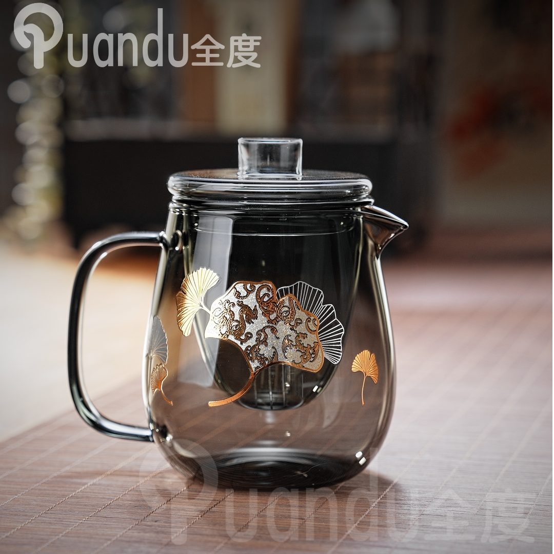 玻璃茶壶泡茶家用耐高温单壶过滤泡茶神器办公室泡花茶壶茶具套装