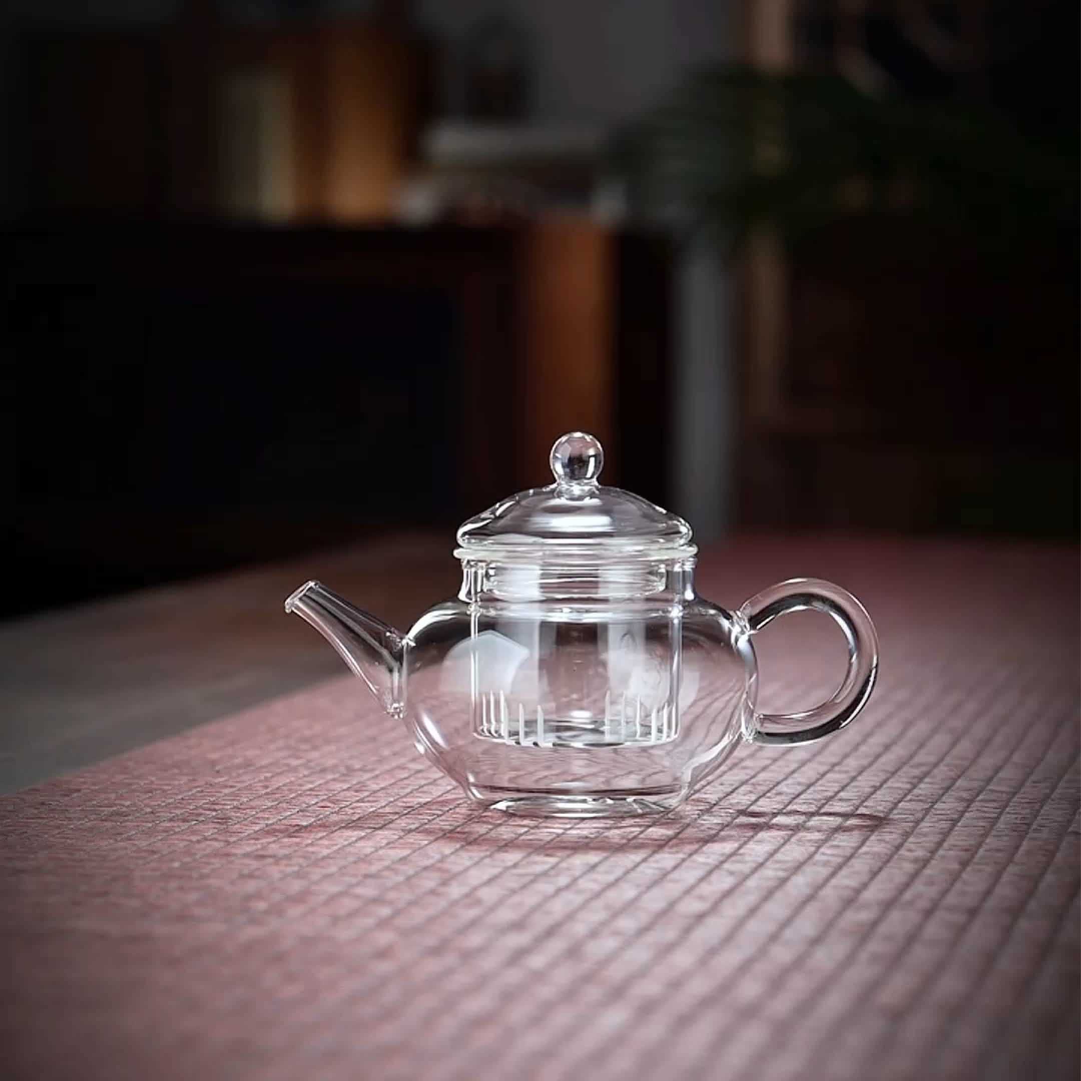 全度高硼硅耐热中式茶壶