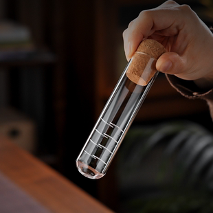 耐热玻璃试管茶漏滤茶器创意茶叶过滤器茶包袋泡茶办公室茶具配件