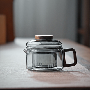 小茶壶玻璃泡茶壶迷你泡茶玻璃小茶壶一人用小容量绿茶专用泡茶