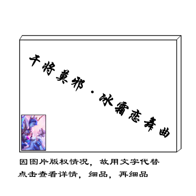 创意diy数字油画王者荣耀游戏填色干将莫邪冰霜恋舞曲角色室内画