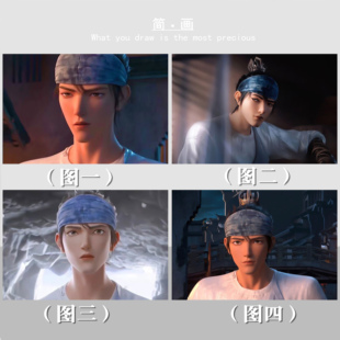 特！DIY数字油画新封神榜杨戬二郎神解压简单手绘装饰节日礼挂画