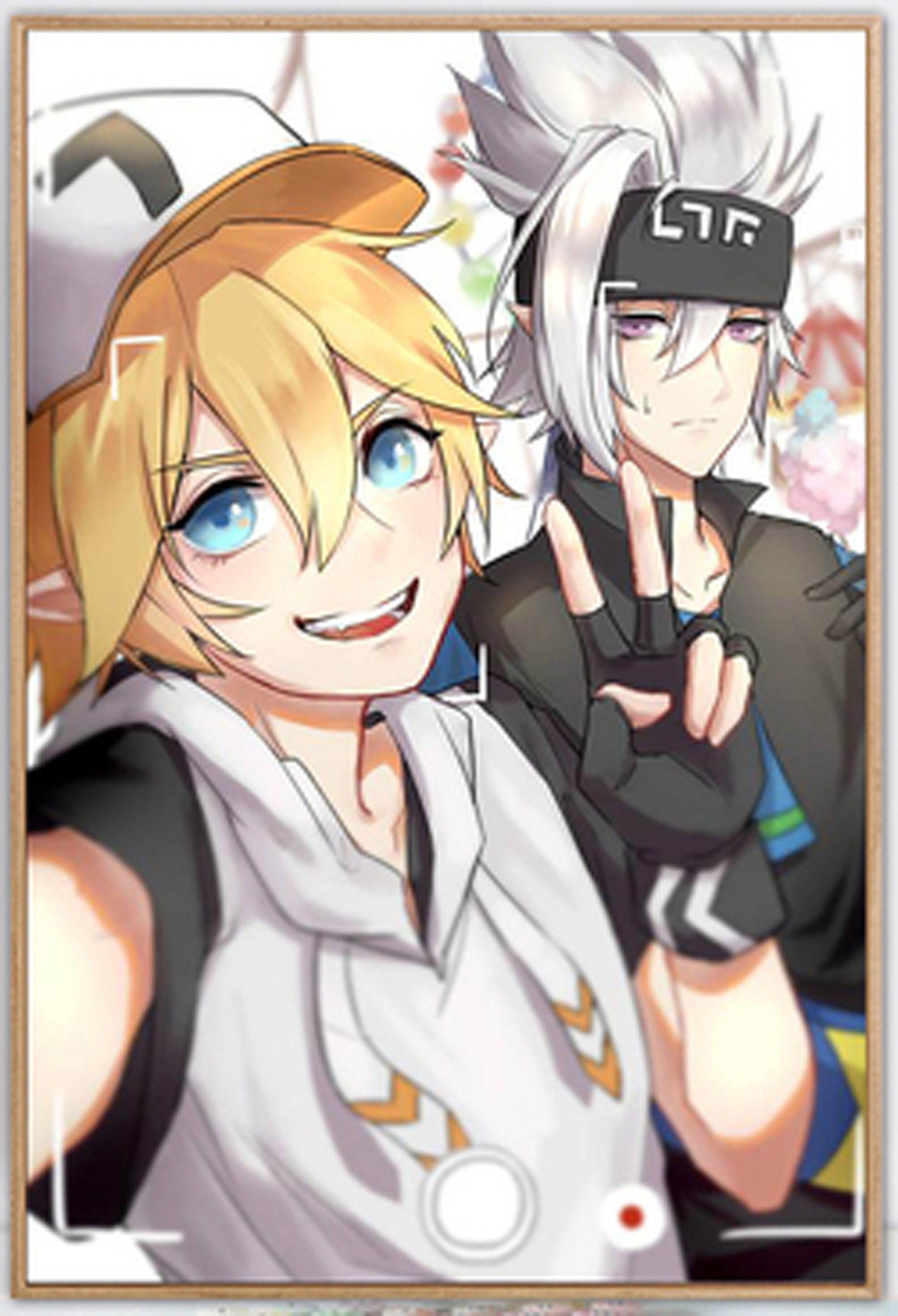 diy数字油彩画手绘填充凹凸世界动漫热血金格瑞雷狮角色装饰礼物