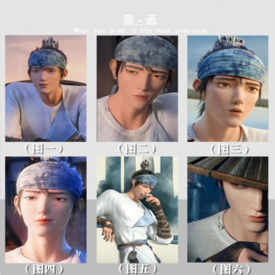 特！DIY数字油画新封神榜杨戬二郎周边插画神解压简单手绘装饰男