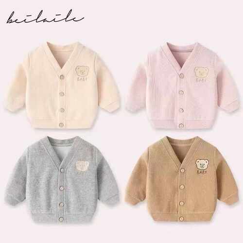 细针织衣服男女宝宝洋气无春秋
