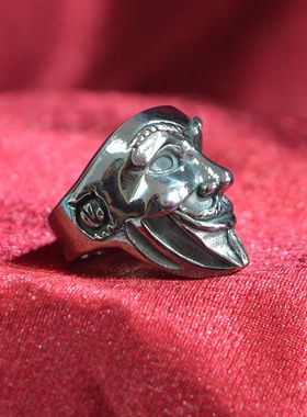 首饰品装扮风钛钢戒指