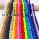 5MM 20MM彩色三股棉绳DIY手工捆管捆树装 饰环创绳编挂毯绳捆绑绳