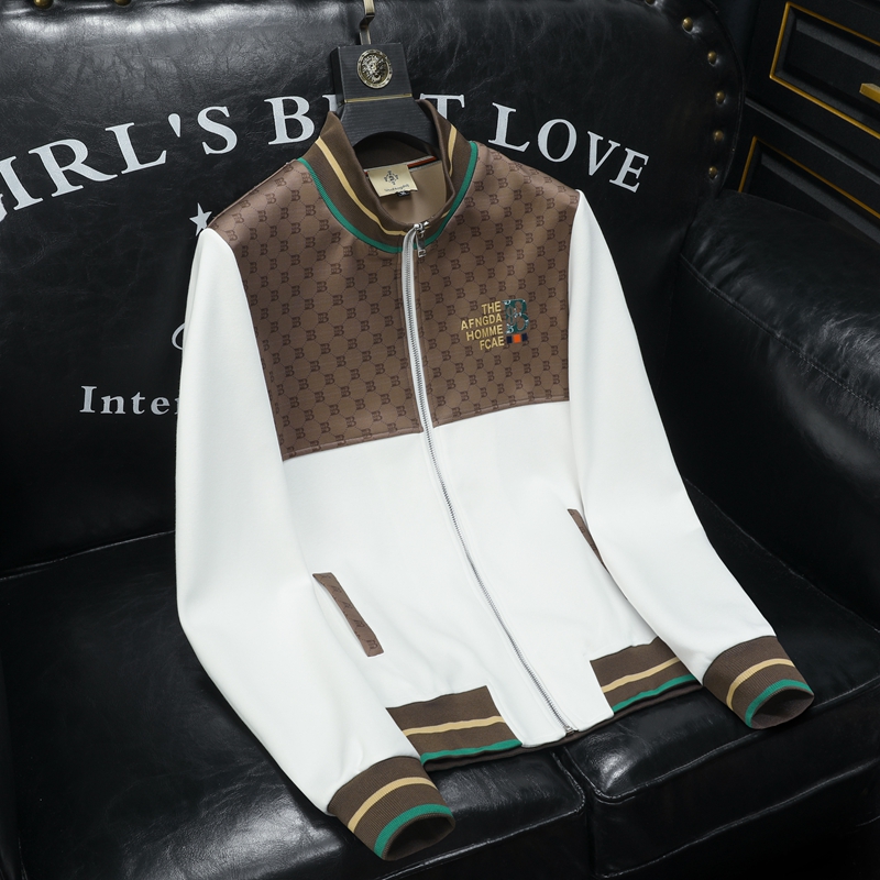 2024新款秋款男士立领开衫潮流卫衣夹克款QT3012AFD3018Y-P160，男装卫衣，钱塘6012(原3012)