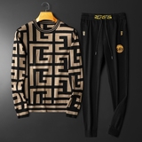 2026秋冬款男士长袖毛衣休闲裤运动套装可单卖QT3012TZ6603-P248，男装休闲套装，阿丰达