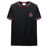 2026夏季新款品质丝光棉男潮流短袖T恤QT6012AFD2605T-P75，男装T恤，阿丰达