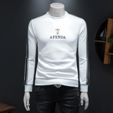 2025假模四季款男士圆领潮流刺绣时尚卫衣QT6012AFD1020Y-P125，男装卫衣，阿丰达