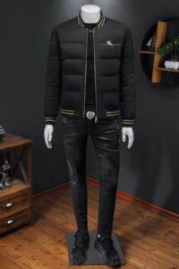 2026新款男士立领开衫时尚潮流羽绒服外套QT6012AFD7800-P300图片