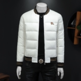 2026新款男士立领开衫时尚潮流羽绒服外套QT6012AFD7800-P300，男装羽绒服，阿丰达