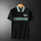 2023夏季新款高端品质丝光棉男士潮流短袖T恤QT3012AFD8382T-P75，男装T恤，钱塘6012(原3012)