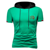 2025夏季新款高端品质丝光棉男士潮流短袖T恤QT3001AFD7013T-P80，男装T恤，阿丰达