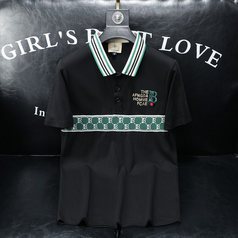 2024夏季新款高端品质丝光棉男士潮流短袖T恤QT6012AFD8382T-P75,男装T恤,阿丰达