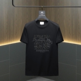 2026夏季新款品质丝光棉男潮流短袖T恤QT6012AFD2645T-P75，男装T恤，阿丰达