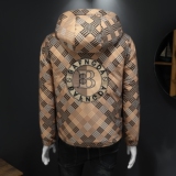 2026新款男士连帽开衫时尚潮流羽绒服外套QT6012AFD7805-P320，男装羽绒服，阿丰达