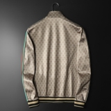 2024新款四季款男士立领潮流刺绣时尚卫衣QT3012AFD7167Y-P145，男装卫衣，钱塘6012(原3012)