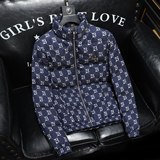 2025新款男士立领开衫时尚潮流羽绒服外套QT6012AFD7803-P310，男装羽绒服，阿丰达