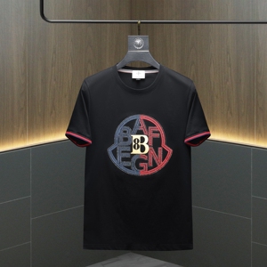 2026夏季新款品质丝光棉男潮流短袖T恤QT6012AFD2626T-P75图片