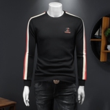 2025假模四季款男士圆领潮流刺绣时尚卫衣QT6012AFD9315Y-P125，男装卫衣，阿丰达