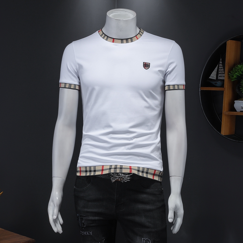 假模夏季新款高端品质丝光棉男士潮流短袖T恤QT3001AFD8248T-P70，商品下架区商品下架区，钱塘6012(原3012)