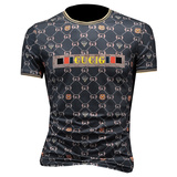 2025假模新款高端品质丝光棉男士潮流短袖T恤QT6012AFD8377T-P70，男装T恤，阿丰达