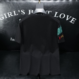 2026夏季新款高端品质丝光棉男士潮流短袖T恤QT6012AFD8383T-P70，男装T恤，阿丰达