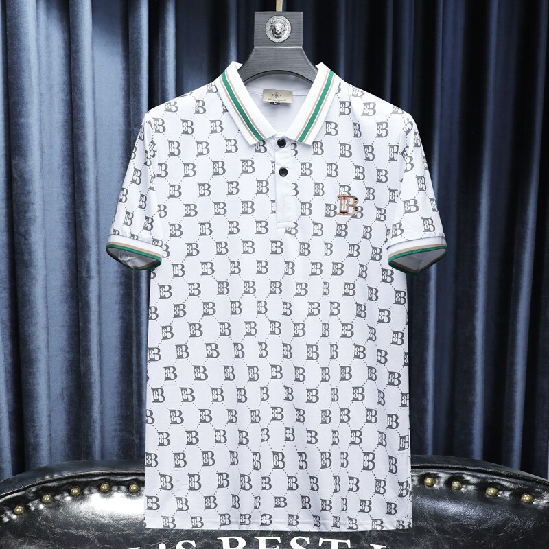 2024夏季新款高端品质丝光棉男士潮流短袖T恤QT6012AFD8529T-P80,商品下架区,钱塘6012(原3012)