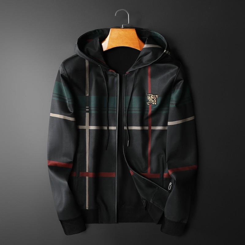 2026新款四季款男士连帽开衫潮流时尚卫衣QT3012AFD2223Y-P145，男装卫衣，阿丰达