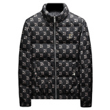 2025新款男士立领开衫时尚潮流羽绒服外套QT6012AFD7803-P310，男装羽绒服，阿丰达