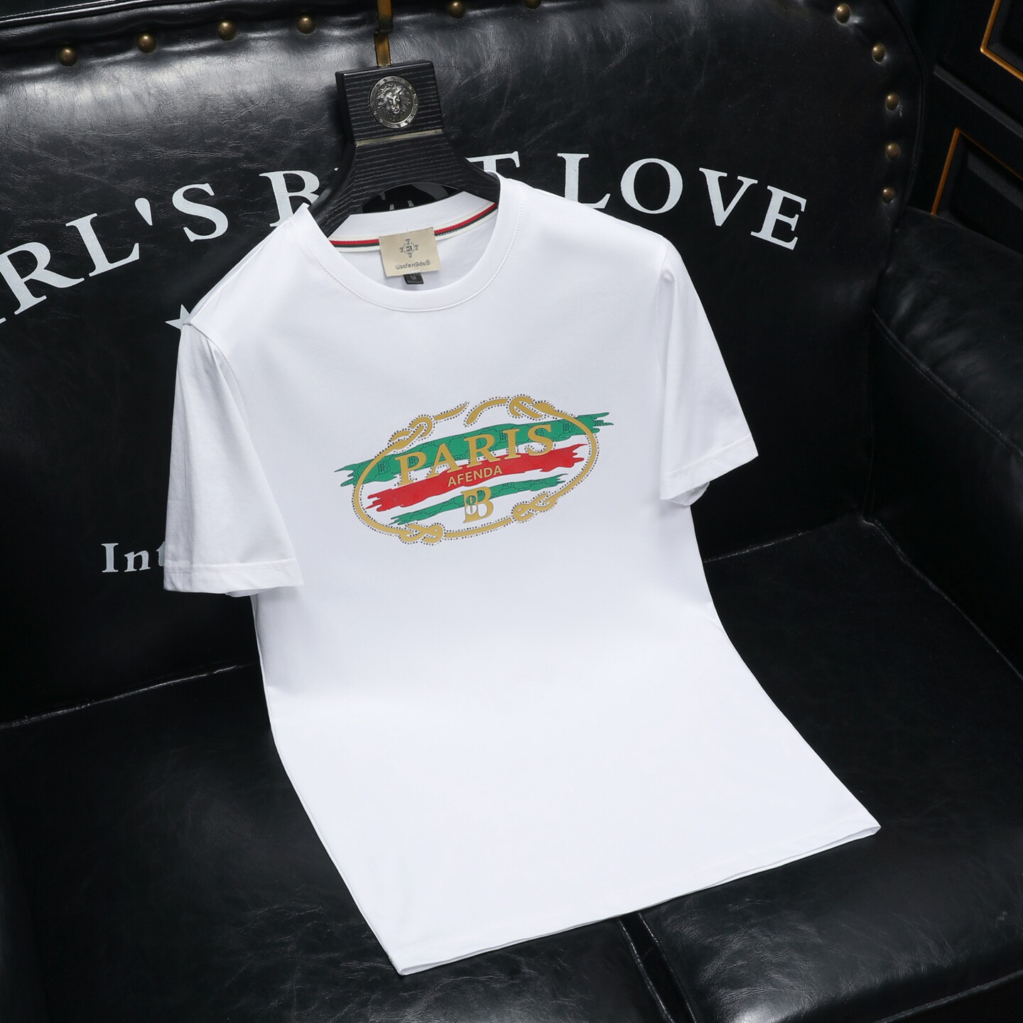 2026夏季新款品质丝光棉男潮流短袖T恤QT6012AFD2603T-P75，男装T恤，阿丰达