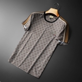 2024夏季新款高端品质丝光棉男士潮流短袖T恤QT3012AFD8381T-P70，男装T恤，阿丰达