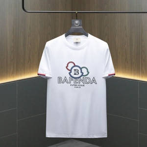 2026夏季新款品质丝光棉男潮流短袖T恤 QT6012AFD2618T-P75图片