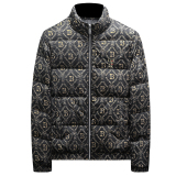 2026新款男士立领开衫时尚潮流羽绒服外套QT6012AFD7808-P310，男装羽绒服，钱塘6012(原3012)