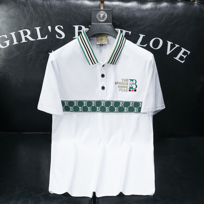 2024夏季新款高端品质丝光棉男士潮流短袖T恤QT6012AFD8382T-P75,男装T恤,阿丰达