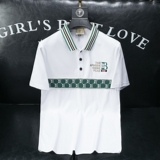 2024夏季新款高端品质丝光棉男士潮流短袖T恤QT6012AFD8382T-P75，男装T恤，阿丰达