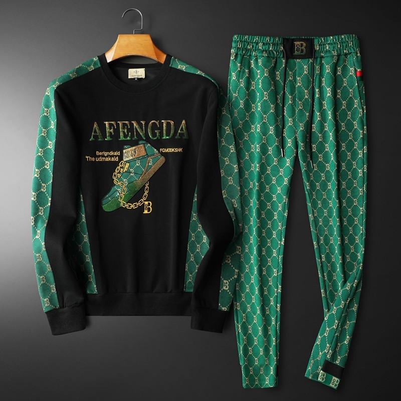 2026秋款潮男士长裤长袖休闲运动套装可单卖QT6012TZ3054P260，男装休闲套装，阿丰达