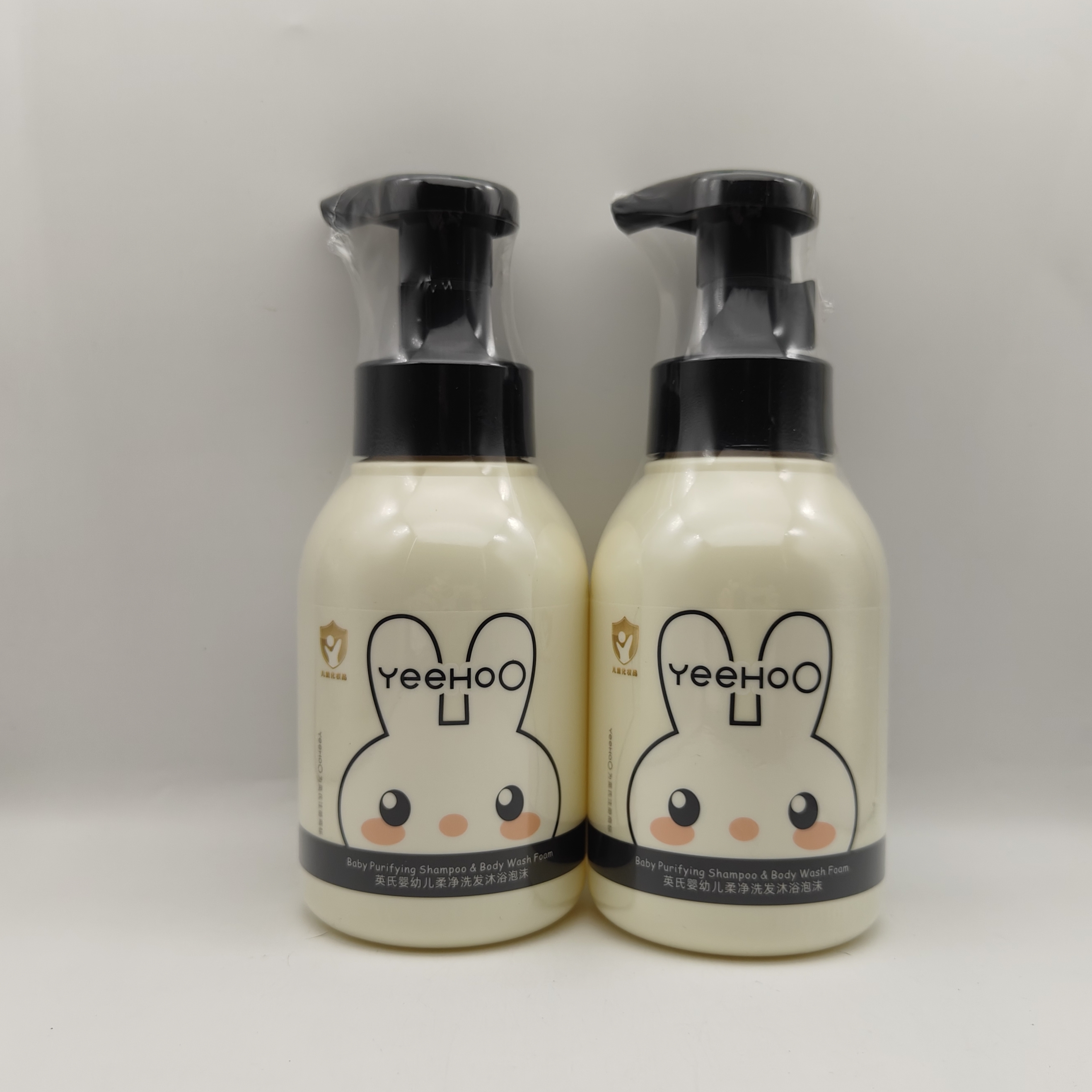 英氏婴幼儿洗发沐浴泡泡380ml  英氏婴儿儿童沐浴露洗发水二合一